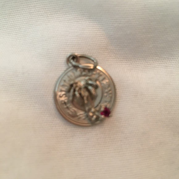 Vintage 925 Sterling Silver St. Thomas Virgin Islands Charm Pendant - Picture 11 of 11